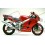 KAWASAKI ZX-6R YEAR 2002 RED ADESIVI (Prodotto compatibile)