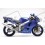 KAWASAKI ZX-6R YEAR 2002 BLUE ADESIVI (Prodotto compatibile)