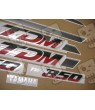 YAMAHA TDM 850 YEAR 1991 DECALS