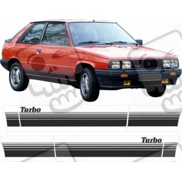 Renault 11 Turbo Stripes ADESIVOS