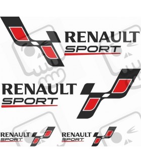 Renault SPORT Stripes DECALS (Compatible Product)