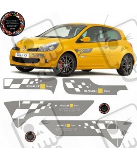 Renault Clio R27 R.S. F1 Team Stripes AUFKLEBER