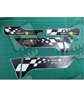 Renault Clio R27 R.S. F1 Team Stripes ADHESIVOS