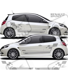 Renault Clio SPORT Stripes ADESIVOS (Produto compatível)