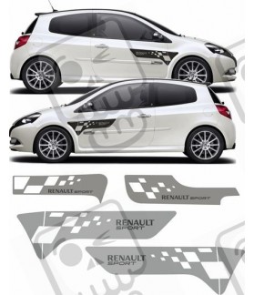 Renault Clio R27 Stripes DECALS (Compatible Product)