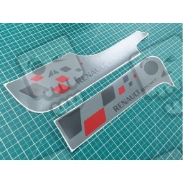 Renault Clio Mk3 front & Rear STICKERS