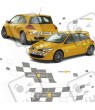 Renault Megane R26 230 Stripes DECALS