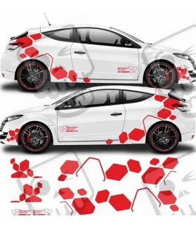 Renault Megane RS Stripes AUFKLEBER