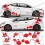 Renault Megane RS Stripes ADESIVOS (Produto compatível)