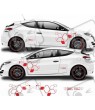 Renault Megane RS Stripes AUTOCOLLANT