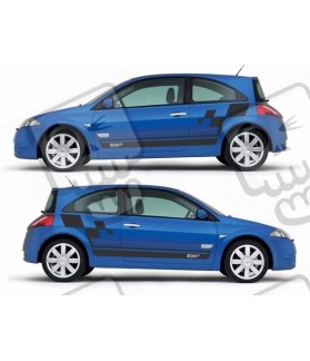 Renault Megane SPORT Stripes DECALS (Compatible Product)