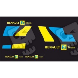 Renault Megane R26 F1 Team Stripes ADHESIVOS