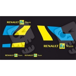 Renault Megane R26 F1 Team Stripes AUTOCOLLANT