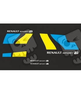 Renault Megane R26 F1 Team Stripes AUFKLEBER