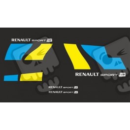 Renault Megane R26 F1 Team Stripes AUFKLEBER