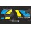Renault Megane R26 F1 Team Stripes AUFKLEBER (Kompatibles Produkt)