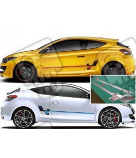 Renault Megane MK3 & MK4 Stripes ADESIVI (Prodotto compatibile)