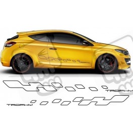 Renault Megane Trophy MK3 & MK4 Stripes AUTOCOLLANT