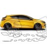 Renault Megane Trophy MK3 & MK4 Stripes AUTOCOLLANT