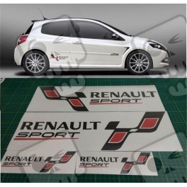 Renault Sport Decals Stripes ADESIVI