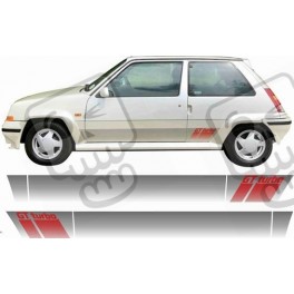 Renault 5 GT Turbo Stripes DECALS