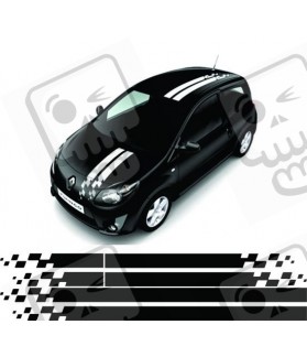 Renault Twingo Stripes ADESIVI (Prodotto compatibile)