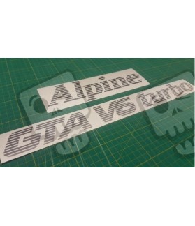 Renault Alpine DECALS (Compatible Product)