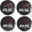 RENAULT RS Wheel centre Gel Badges adesivos x4 (Produto compatível)