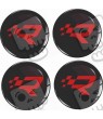 RENAULT R26R Wheel centre Gel Badges adesivos x4
