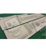 Suzuki Jimny 4x4 side and rear DECALS