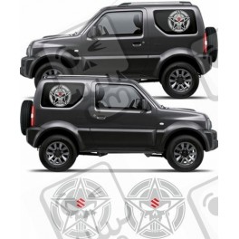 Suzuki Jimny Punisher DECALS