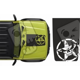Suzuki Jimmy Military Bonnet AUTOCOLLANT