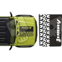 Suzuki Jimmy Military Bonnet AUTOCOLLANT