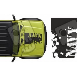 Suzuki Jimmy Military Bonnet AUTOCOLLANT