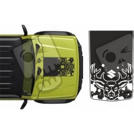 Suzuki Jimmy Bonnet AUFKLEBER
