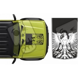 Suzuki Jimmy Bonnet AUTOCOLLANT
