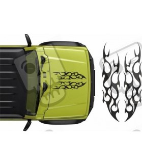 Suzuki Jimmy Bonnet DECALS (Compatible Product)