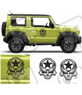Suzuki Jimmy Bonnet AUFKLEBER (Kompatibles Produkt)