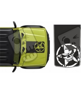 Suzuki Jimmy Bonnet AUTOCOLLANT (Produit compatible)