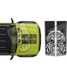 Suzuki Jimmy Bonnet AUTOCOLLANT (Produit compatible)