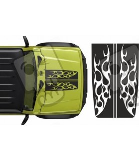 Suzuki Jimmy Bonnet AUTOCOLLANT (Produit compatible)