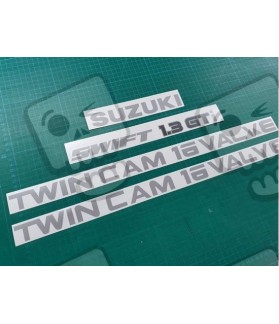 Suzuki Swift 1.3 GTi Twin Cam 16 Valve DECALS