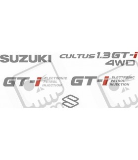 Suzuki Cultus1.3 GTi AUTOCOLLANT (Produit compatible)