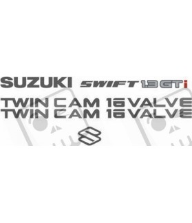 Suzuki Swift 1.3 GTi AUFKLEBER (Kompatibles Produkt)