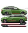 Skoda Octavia VRS side Stripes AUTOCOLLANT