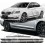Skoda Octavia 2013-2016 side Stripes AUFKLEBER (Kompatibles Produkt)