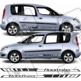 Skoda Roomster side Stripes AUTOCOLLANT