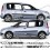 Skoda Roomster side Stripes AUTOCOLLANT (Produit compatible)