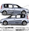 Skoda Roomster side Stripes AUFKLEBER