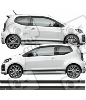 Skoda UP GTI side Stripes ADESIVI